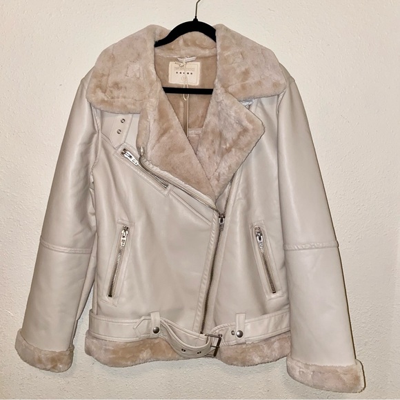 NWT BLANKNYC Long Moto Jacket - Picture 1 of 6